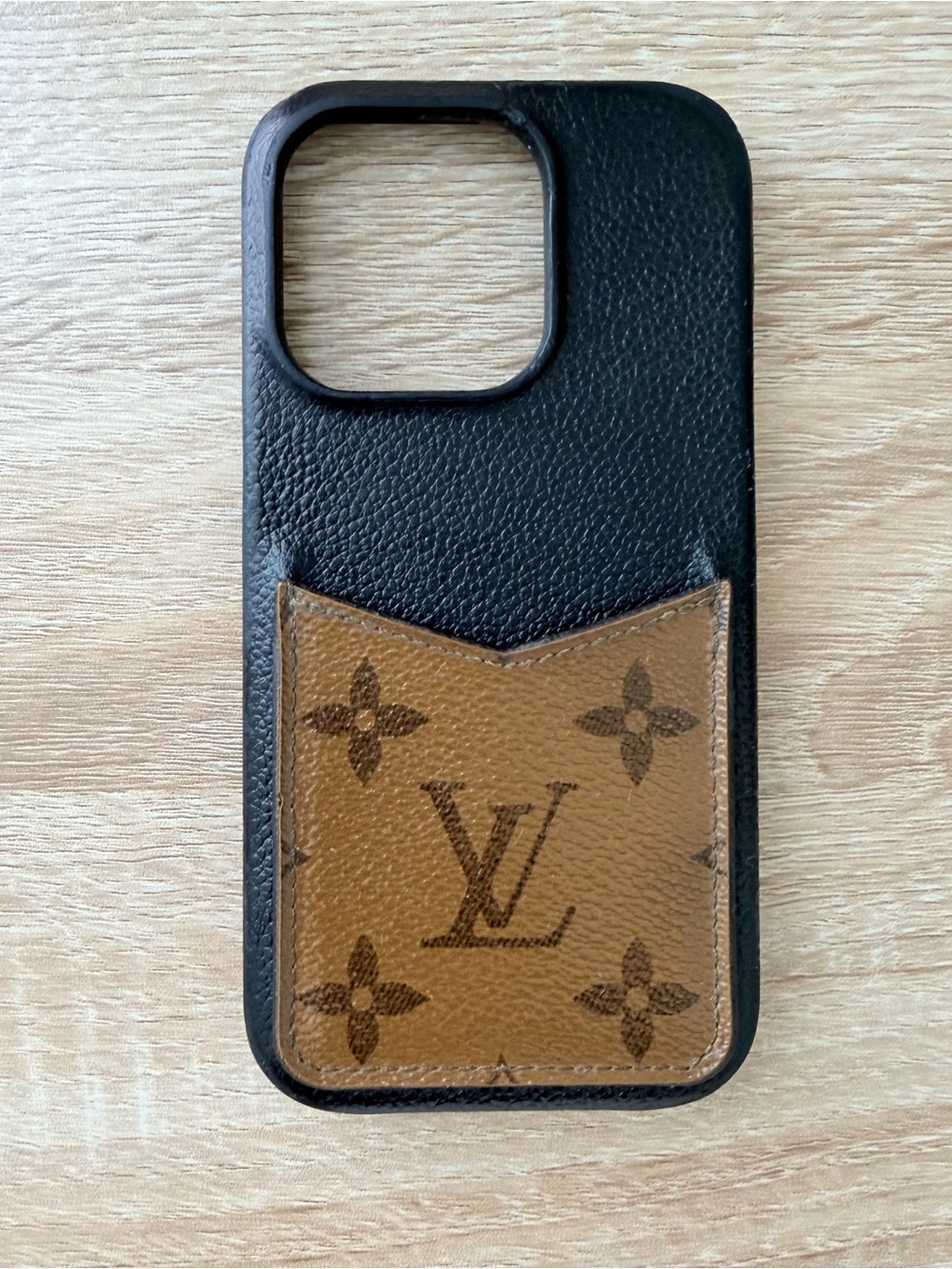 Louis Vuitton Bumper Pallas Taupe iPhone 14 Pro Case